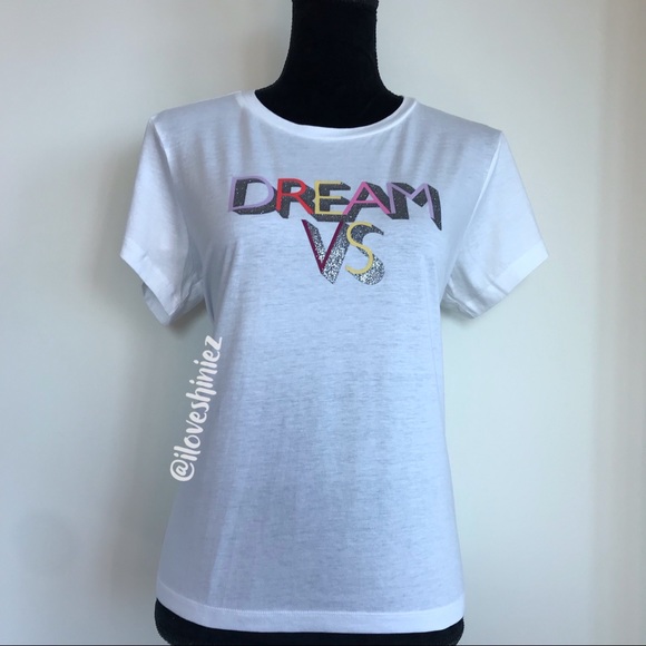 Victoria's Secret Tops - •Victoria's Secret• Scoopneck Tee L